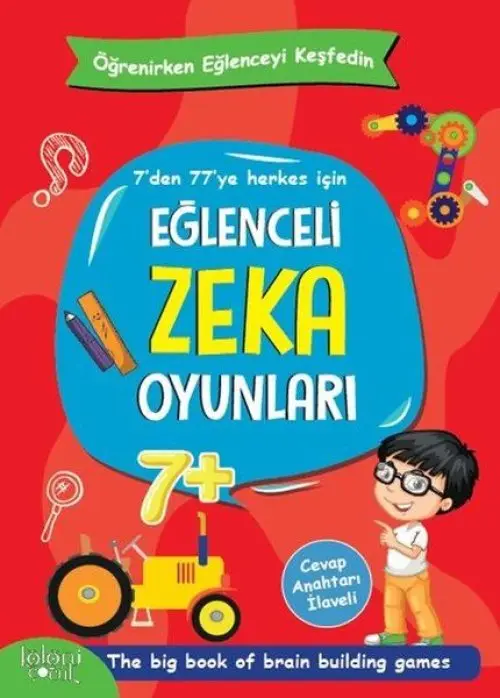 Eğlenceli Zeka Oyunları - Kırmızı - Öğrenirken Eğlenceyi Keşfedin