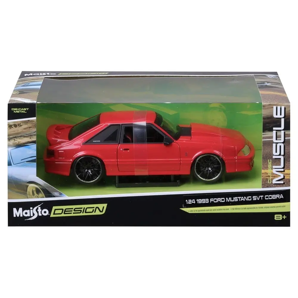 MAY 32549 1:24 1993 Ford SVT Cobra Model Araba -Necot