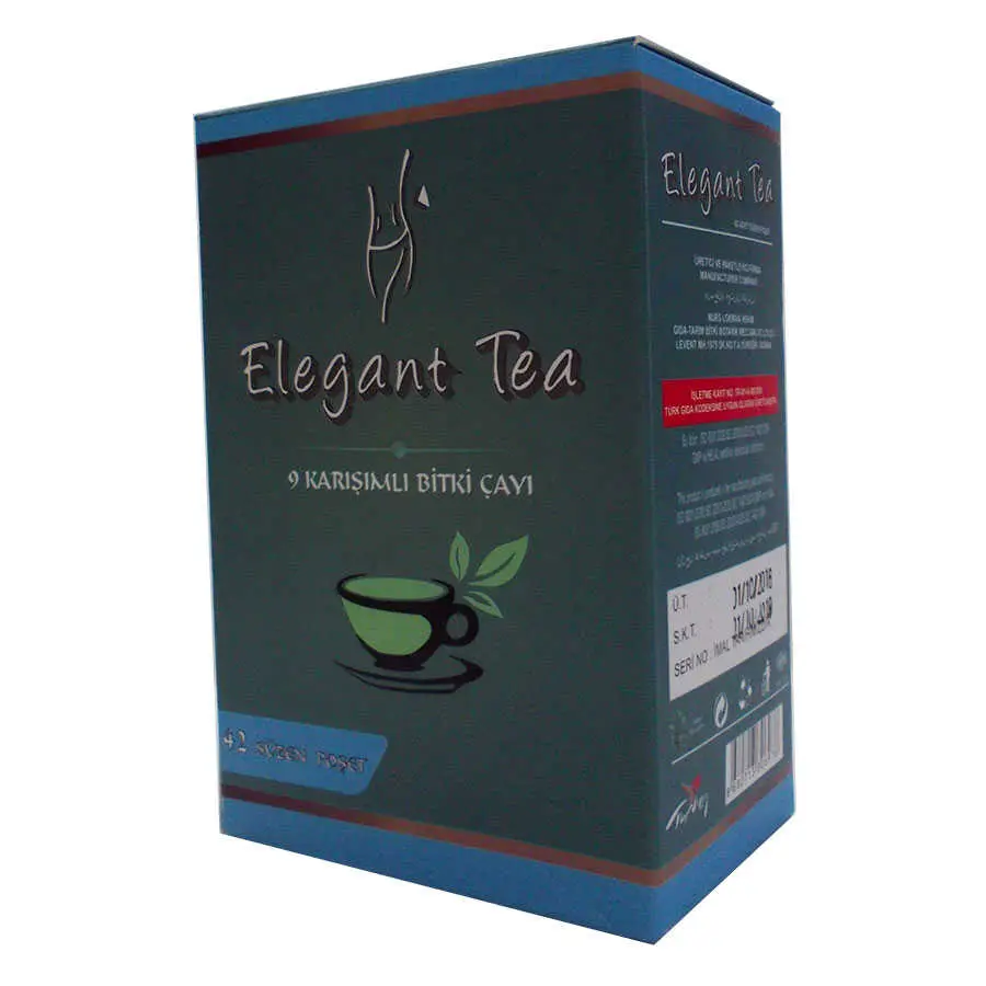 Elegant Tea 9lu Form sel Çay 42 Süzen Poşet 3