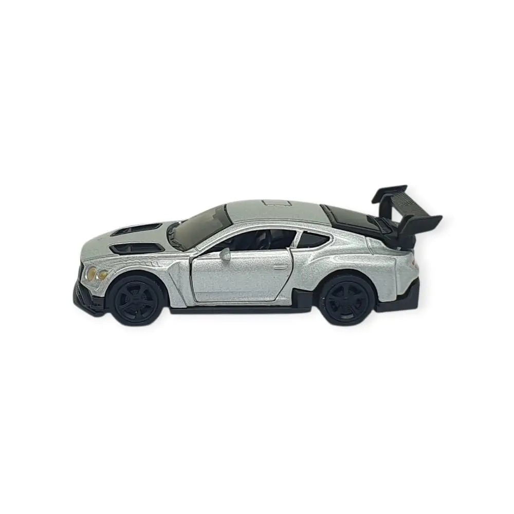 Çek Bırak Metal Küçük Arabalar 8 cm - 6411A-16 - Gümüş - 1 ADET 3