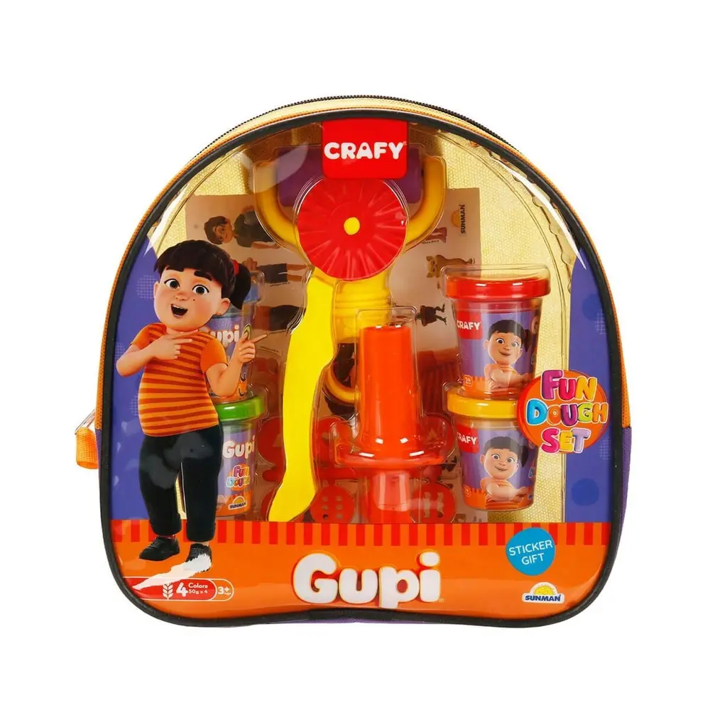 6717 SUN-SABC-CRF-OYUN HAMUR SET GUPİ SIRT ÇNT 4X50GR GUP 4