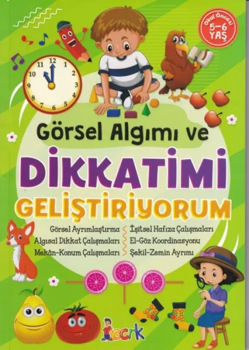 Görsel Aımı ve Dikkatimi Geliştiriyorum- 5-6 Yaş