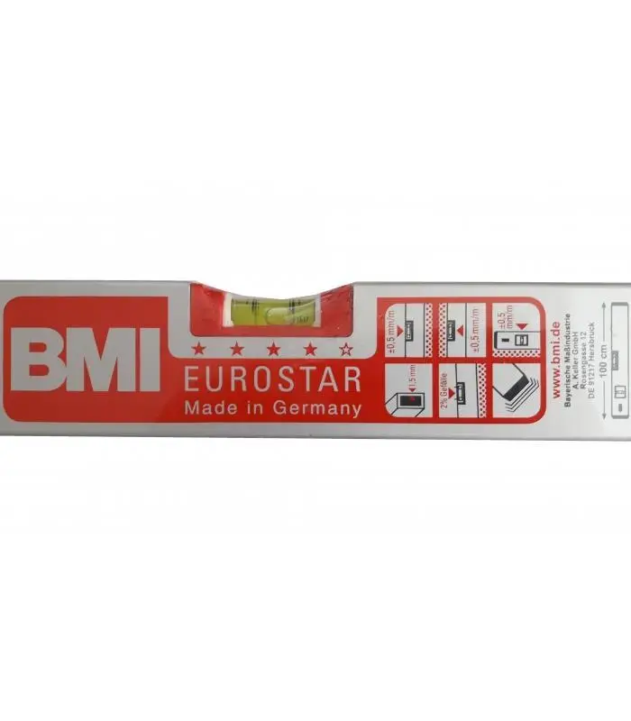 BMI Eurostar 690 Alüminyum Su Terazisi 100 Cm 2
