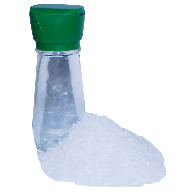 Tuz Karabiber Değirmeni Yeşil + Himalaya Çakıl Tuz Beyaz 250 Gr 5