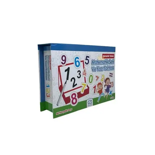 Manyetik Matematik Seti Ve Yazı Tahtası