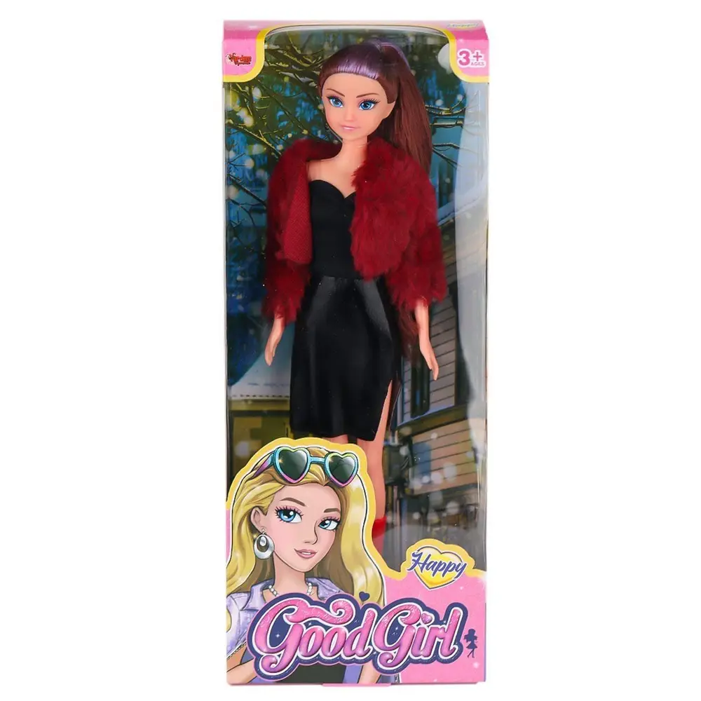 WG-115521  Ceketli Çizmeli Renkli lı Bebek 29 cm -Vardem Oyuncak 2