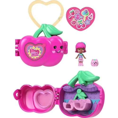 JKC86 Polly Pket - Meyve Temalı Sürpriz Set