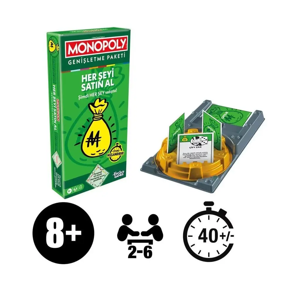 G0720 Monopoly Her Şeyi Al - Genişletme Paketi 2