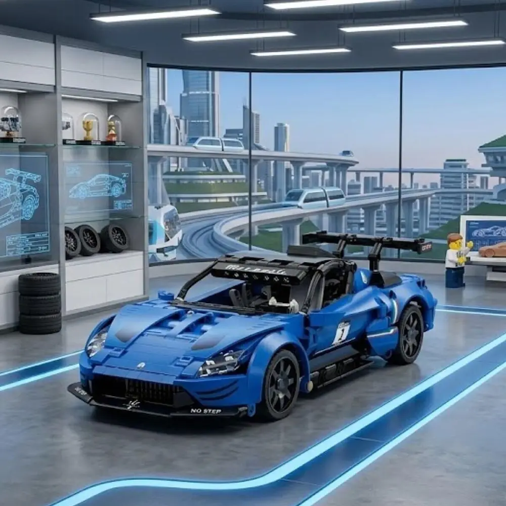 C57013W CADA MASERATİ GT2 549 PARÇA BLK OYUNCAK 2