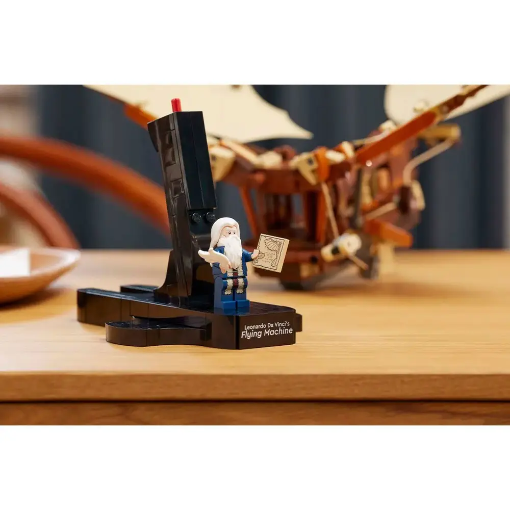 10363 Lego icons - Leonardo da Vincinin Uçan Makinesi 493 parça +18 yaş 6