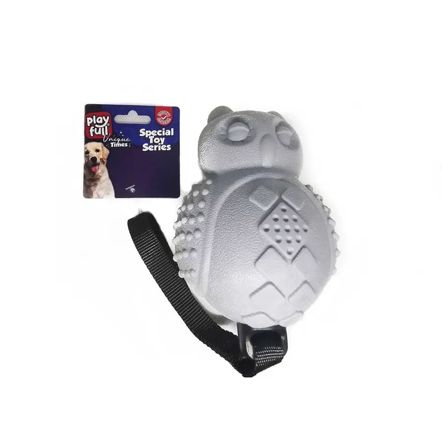 Sesli Lüx Baykuş Köpek Eğitim Oyuncağı 30x10 Cm Sarı 3