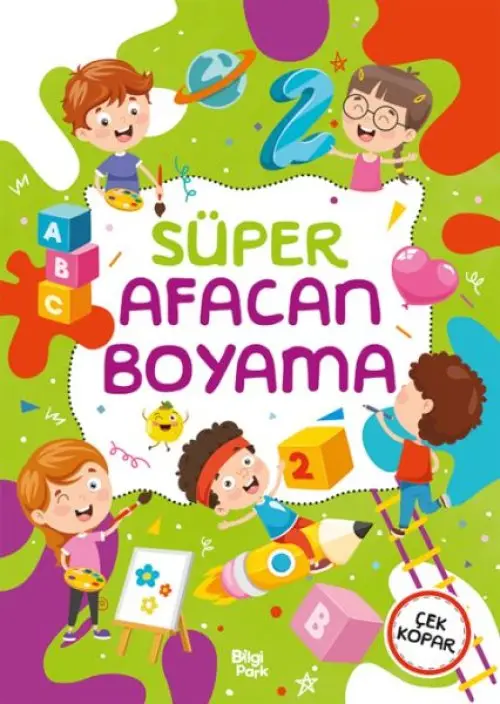Süper Afacan Boyama Kitabı