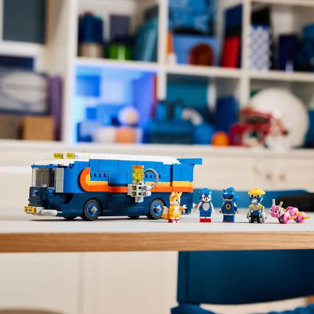 77006 LEGO® Sonic the Hedgehog™ Sonic Takımı Komuta Kamyonu 747 parça +8 yaş 6