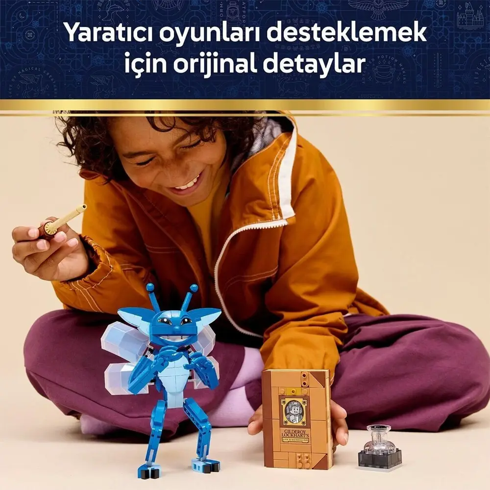 76461 Lego Harry Potter - Cornish Pixie Cinperisi 320 parça +8 yaş 4