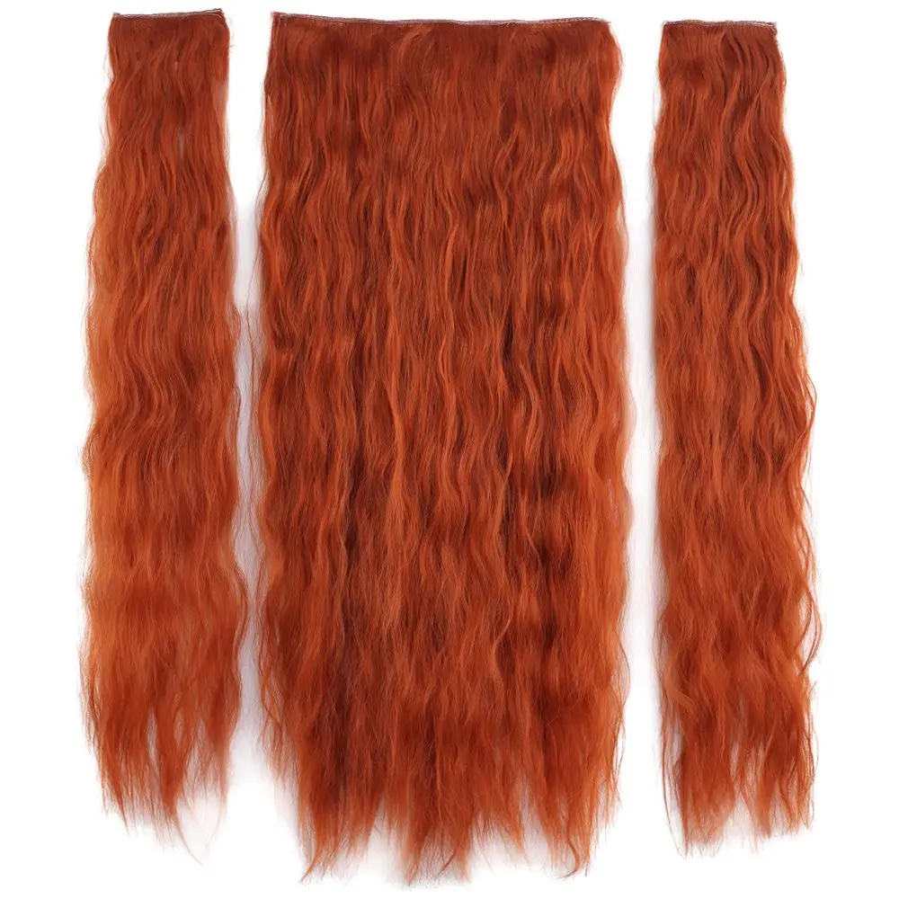Fiber Sen Kabarık Daalı Yarım Ay + 2 Yan Çıt Çıt / Bakır 2