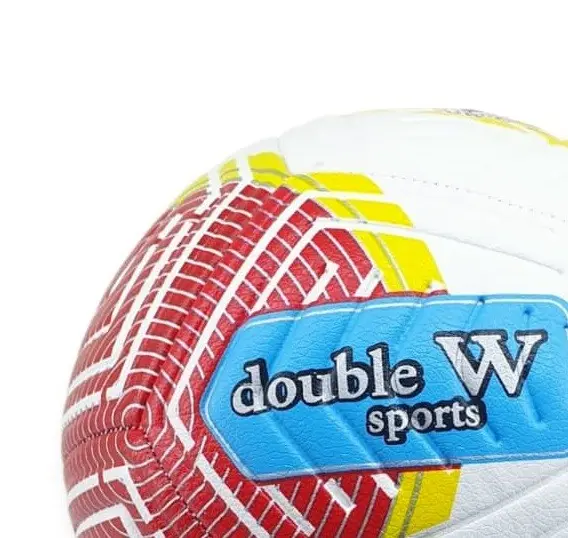 Futbol Topu Dikişli Kabartma Yüzey 420 gr No:5 - FB-680-KIRMIZI - 1 ADET 2