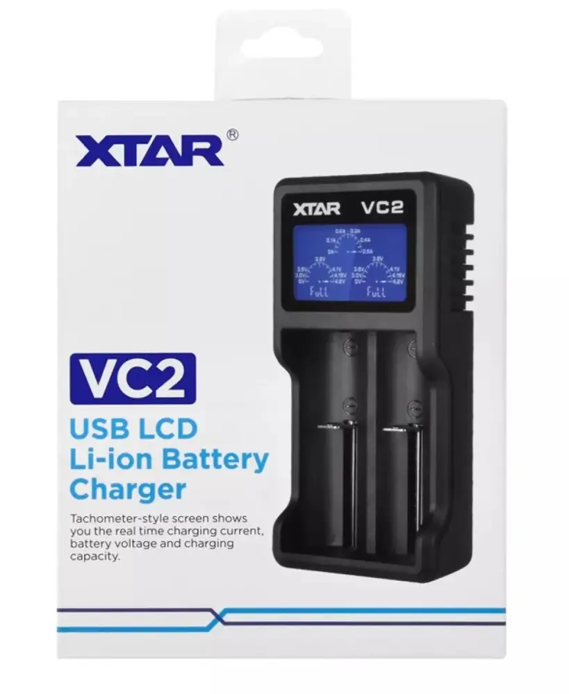 Xtar VC2 İkili Li-ion Pil Şarj 2