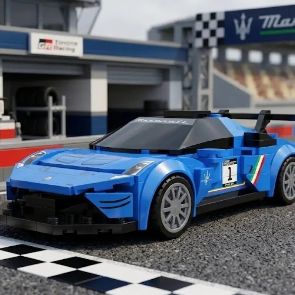 C55031W CADA MASERATİ MC20 GT2 240 PARÇA BLK OYUNCAK 4