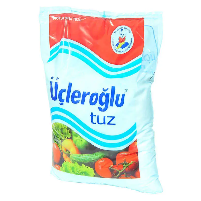 Yemeklik İyotlu Öğütülmüş Kalın Sofra Tuzu 1500 Gr 3