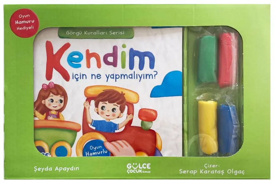 Kendim İçin Ne Yapmalıyım? - Görgü Kuralları Serisi - Oyun Hamurlu  Seti