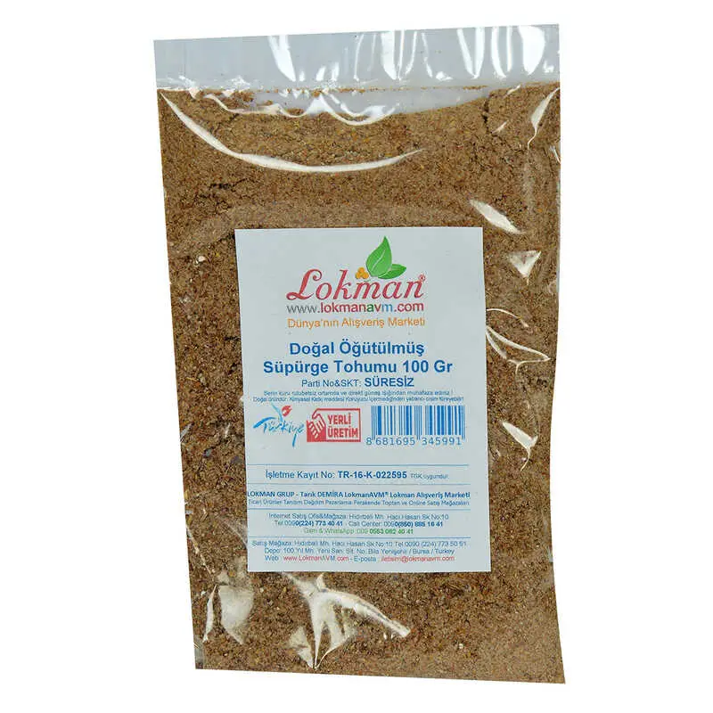 Süpürge u Doğal Öğütülmüş 100 Gr Paket 3