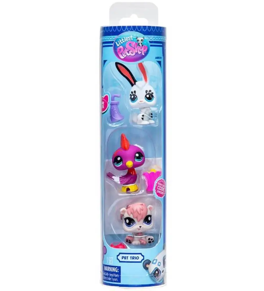 00598 - LİTTLEST PET SHOP 3 LÜ FİGÜR SET - 1 ADET 2