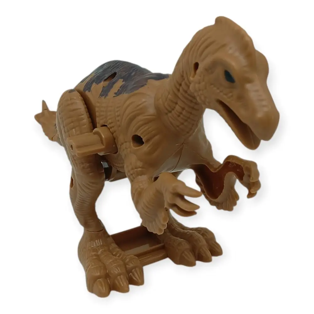 Kurmalı Dinazor Figürleri 20 cm - Asaurus - Kahverengi - 1 ADET 5