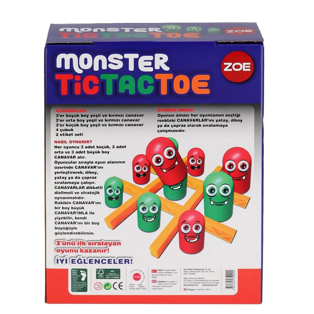 35009 Zoe Tic Tac Toe -KS Game 2