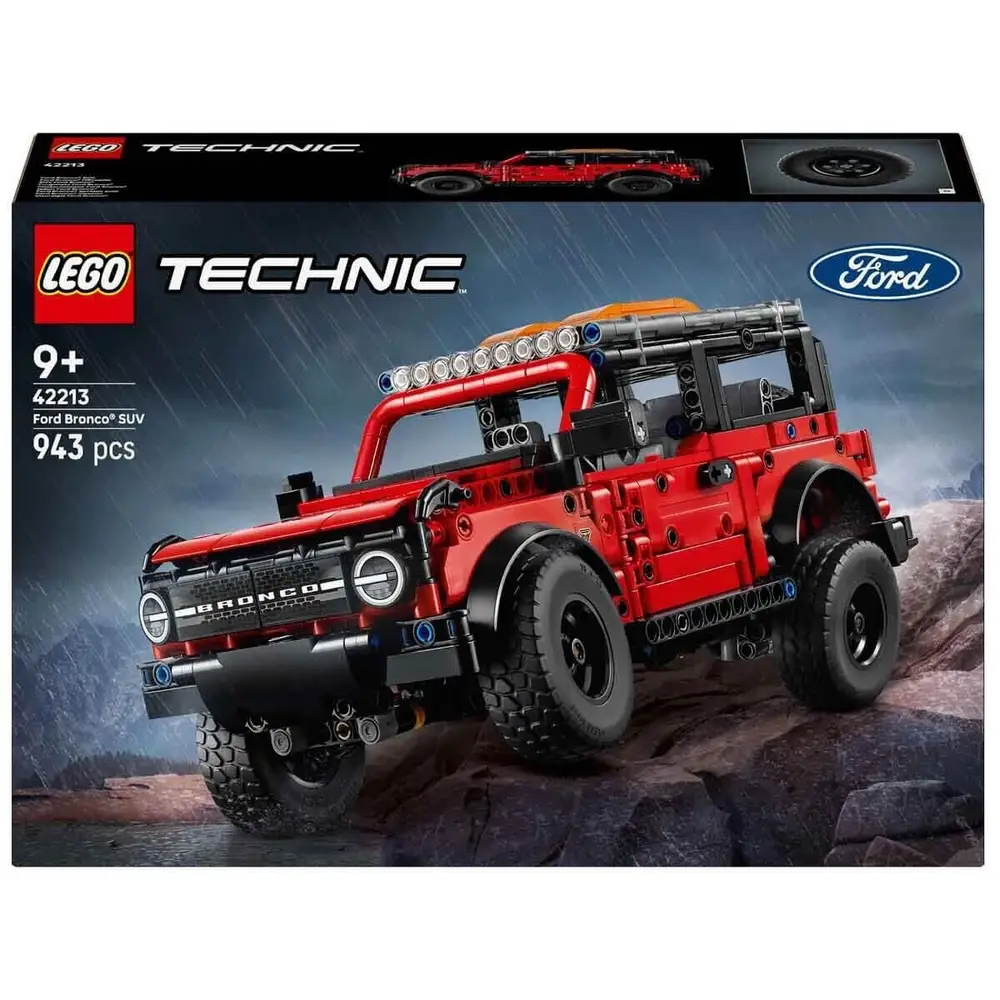 42213 Lego Technic Ford Bronco SUV 943 parça +9 yaş 7