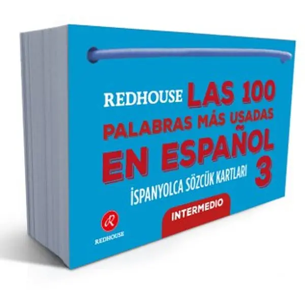 Redhouse Las 100 bras Mas Usadas En Espanol - İspanyolca Sözcük Kartları 3