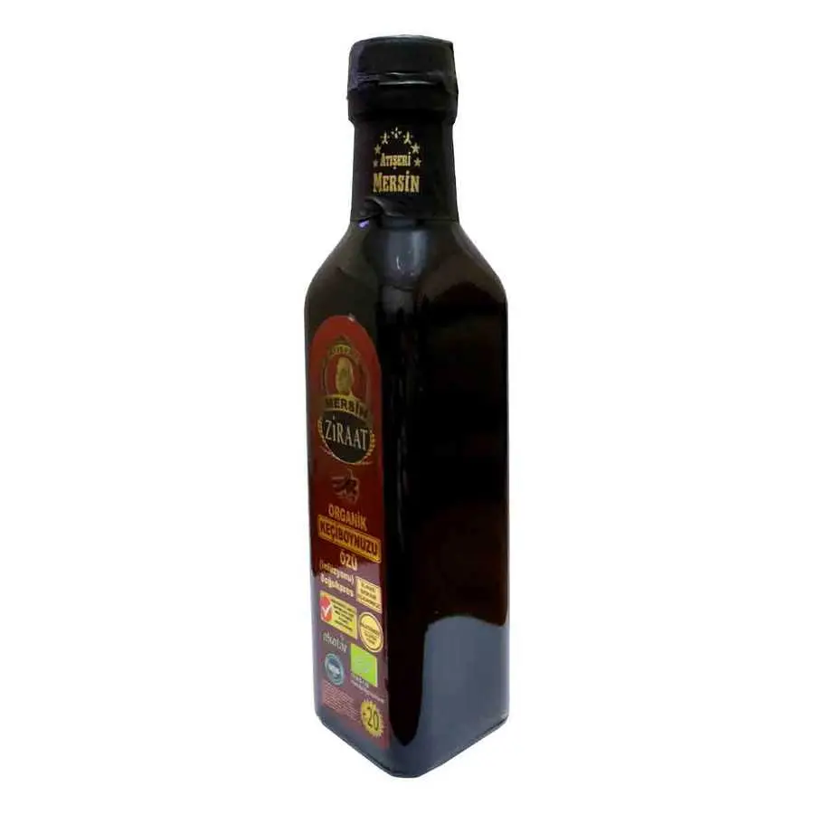 Keçiboynuzu Özü Harnup Özü Organik Cam Şişe 350 Gr 3