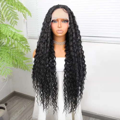 Afro Daa Siyah Fiber Sen Tül Peruk