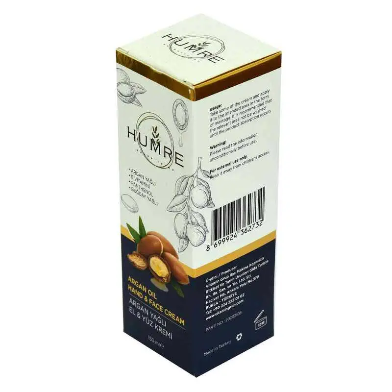 Humre Argan Yağlı E minli El ve Yüz i 150 ML 4