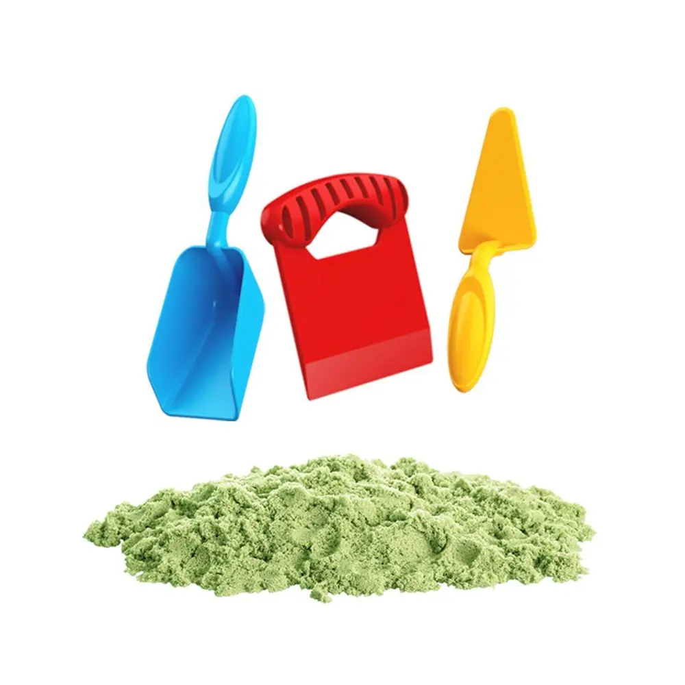 03692 AKSESUARLI YEŞİL KİNETİK OYUN KUMU 1000 GR 2