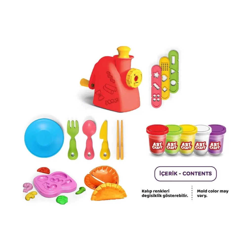 04101 ART CRAFT MAKARNA OYUN HAMUR SET 280 GR 2
