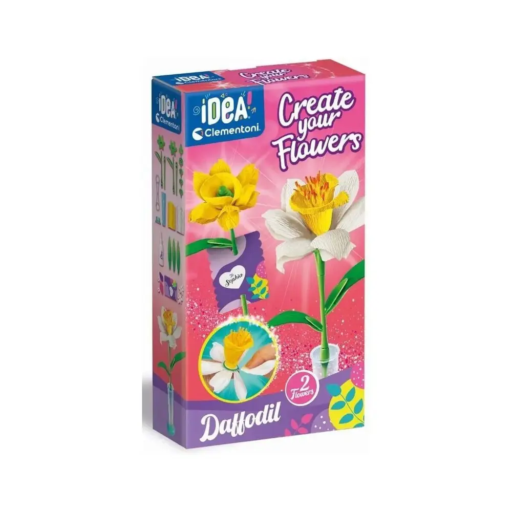 18876 Idea Clemi - Çiçek Tasarıım Seti - Nergis 4