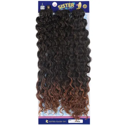 Afro Daası /Siyah Kahve Ombreli 1/30
