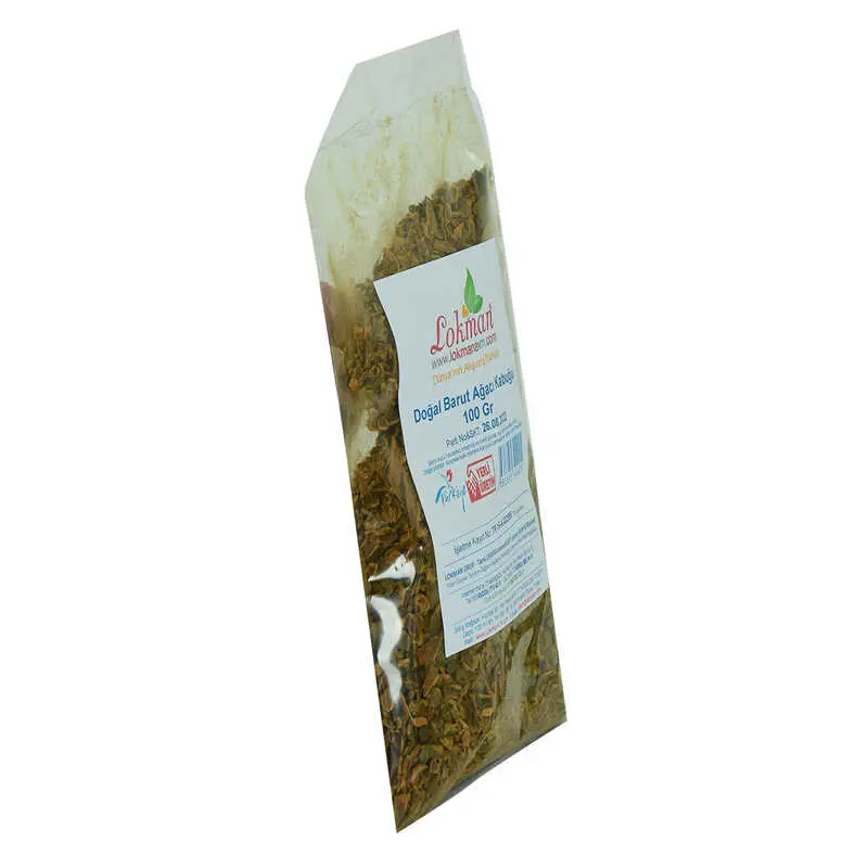 Doğal Barut Ağacı Kabuğu 100 Gr Paket 5
