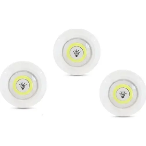 Kablosuz Uzaktan Kumandalı 3lü Led Lamba Seti 3