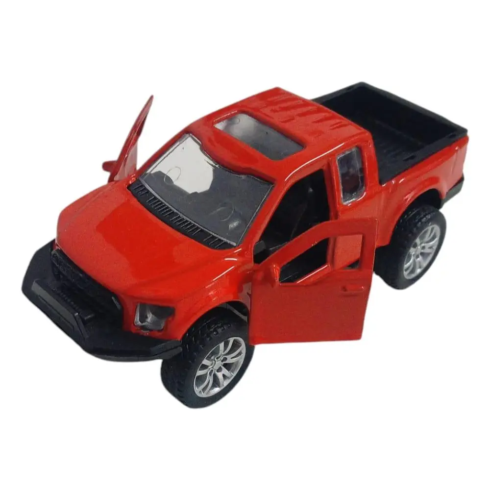 Çek Bırak Metal Arazi Aracı 13 cm - Kırmızı - 1 ADET 4