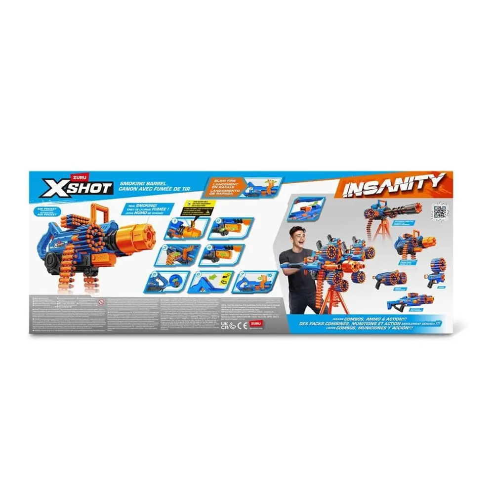 S00007914 SUN-ZUR-X-SHOT SİLAH SÜNGER ATAN 72 MERMİLİ 5