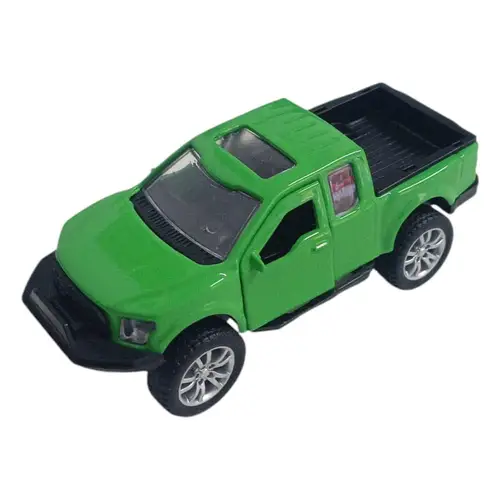 Çek Bırak Metal Arazi Aracı 13 cm - Yeşil - 1 ADET