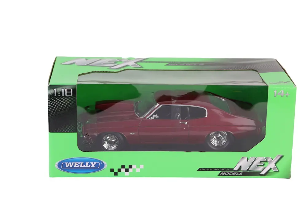 12537 WELLY 1 18 1970 CHEVROLET CHEVELLE 2
