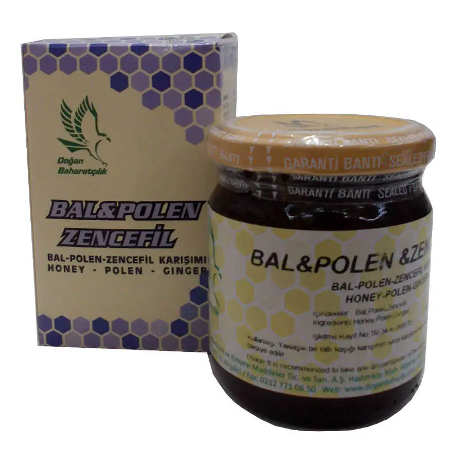 Bal Polen Zencefil Karışımı 230 Gr 5