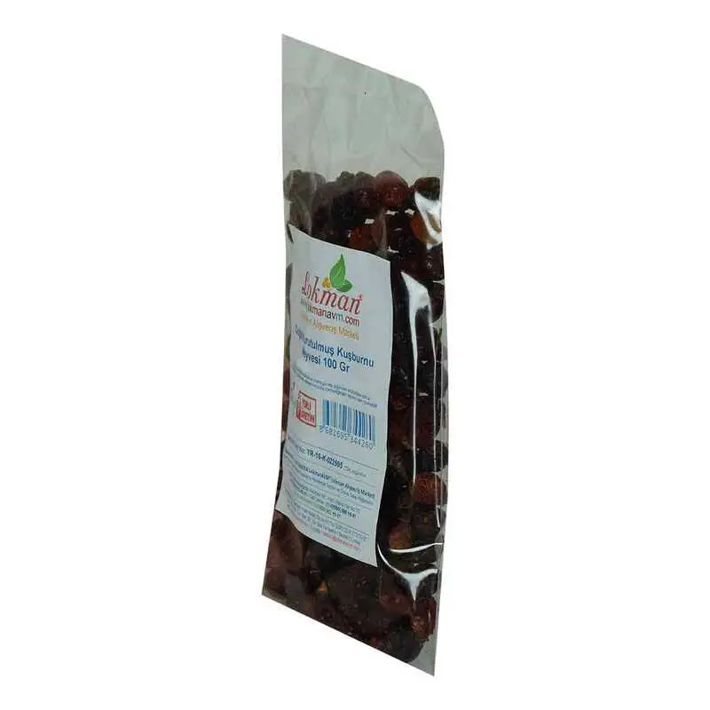Kuşburnu Doğal Kurutulmuş 100 Gr Paket 5