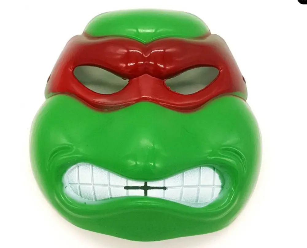Ninja Kaplumbağalar Maskesi Raphael Maskesi 5