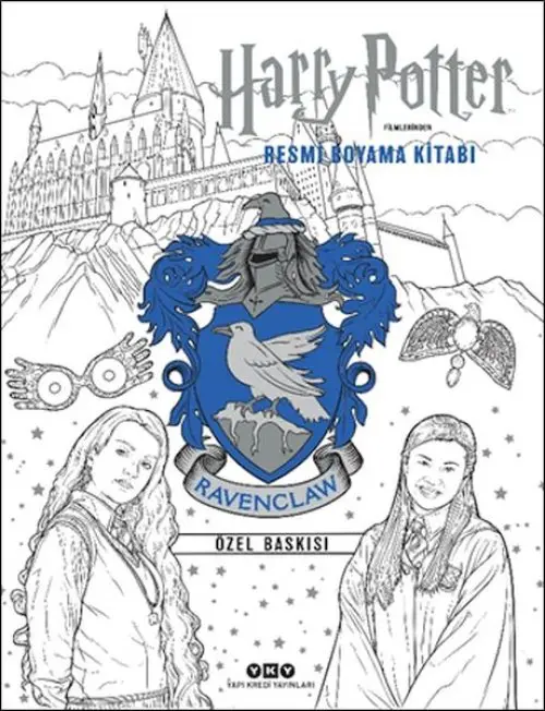 Harry Potter Filmlerinden Resmi Boyama Kitabı – Renclaw Özel Baskısı