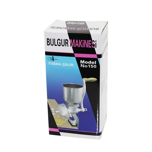 TUĞRA ÇELİK BUUR TAHIL ÖĞÜTME MAKİNESİ KOLLU ÖĞÜTÜCÜ MENGENELİ