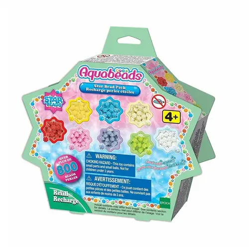 31603 AquaBeads Star Bead Yedek Boncuk Paketi / Eph / +4 yaş