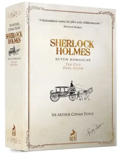 Sherlk Holmes Bütün Romanlar Tek Cilt (Özel Basım)